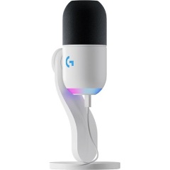Logitech G Yegi GX RGB LIGHTSYNC gaming mikrofon fehér