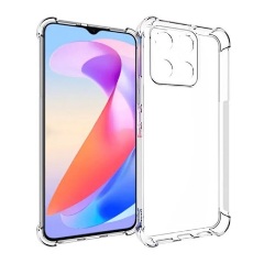 Honor X6a 4G Gigapack Szilikon telefonvédő ütésállóság, légpárnás sarok, ÁTLÁTSZÓ