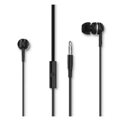 MOTOROLA EARBUDS 105 fülhallgató SZTEREO 3.5mm jack, felvevő gomb, FEKETE