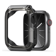 Apple Watch Series 10 46mm DUX DUCIS TAMO szilikon keret BUMPER, ütésállóság, FEKETE