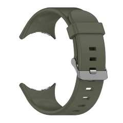 Google Pixel Watch 3 45mm GIGAPACK Pótszíj egyedi méret, szilikon, SÖTÉTZÖLD