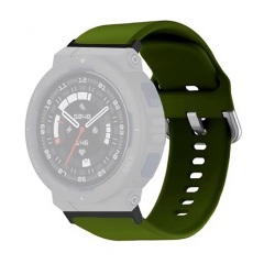 Amazfit Active Edge GIGAPACK Pótszíj egyedi méret, szilikon, SÖTÉTZÖLD