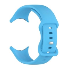 Google Pixel Watch 3 41mm GIGAPACK Pótszíj egyedi méret, szilikon, VILÁGOSKÉK