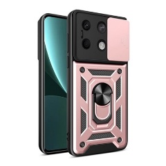Redmi Note 13 5G GIGAPACK Defender szilikon telefonvédő ütésállóság, kameravédő, ROZÉARANY