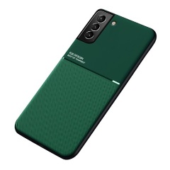 Samsung S22 Plus 5G Gigapack Szilikon telefonvédő ütésállóság, csíkos, SÖTÉTZÖLD