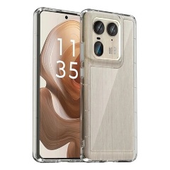 Motorola Edge 50 Ultra 5G Gigapack Szilikon telefonvédő ütésállóság, átlátszó hátlap, ÁTLÁTSZÓ