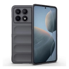 Xiaomi Poco X6 Pro 5G Gigapack Szilikon telefonvédő ütésállóság, 3D, SÖTÉTSZÜRKE Xiaomi Poco X6 Pro 5G Gigapack Szilikon telefonvédő ütésállóság, 3D, SÖTÉTSZÜRKE