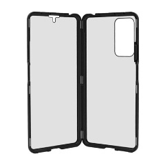 Redmi Note 12 Pro 4G Gigapack Alumínium telefonvédő 360°-os védelem, 9H, FEKETE