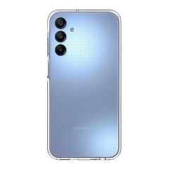 Samsung A15 5G Designed for SAMSUNG szilikon telefonvédő ütésállóság, légpárnás sarok, ÁTLÁTSZÓ