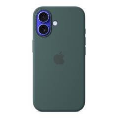 Apple iPhone 16 MagSafe okostelefon szilikon tok zöld (Lake Green Seasonal)