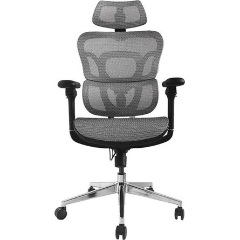 Equip Ergonomic Premium Office Chair with Headrest and Armrests szék szürke