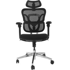 Equip Ergonomic Premium Office Chair with Headrest and Armrests szék fekete