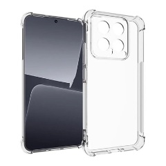 Xiaomi 14 5G GIGAPACK Szilikon telefonvédő ütésállóság, légpárnás sarok, ÁTLÁTSZÓ