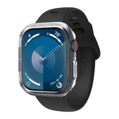 Apple Watch Series 10 42mm SPIGEN THIN FIT műanyag óra keret ütésállóság ÁTLÁTSZÓ