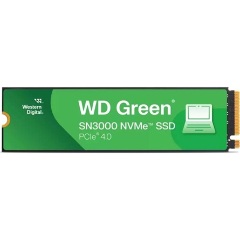 Western Digital Green SN3000 500GB PCIe x4 (4.0) M.2 2280 SSD zöld