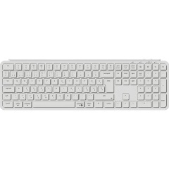 Keychron B6 Pro Bluetooth / vezeték nélküli / USB magyar Scissor Switch mechanikus billentyűzet fehér