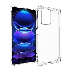 Redmi Note 12 Pro Plus Gigapack Szilikon telefonvédő ütésállóság, légpárnás sarok, ÁTLÁTSZÓ
