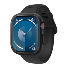 Apple Watch Series 10 46mm SPIGEN THIN FIT műanyag óra keret ütésállóság FEKETE