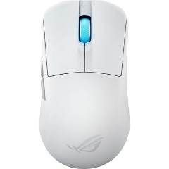 Asus ROG Harpe Ace Mini optikai USB / Bluetooth / vezeték nélküli gaming egér fehér (Moonlight White)