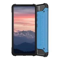 Samsung A72 4G Gigapack Defender szilikon telefonvédő ütésállóság, fémhatás, VILÁGOSKÉK