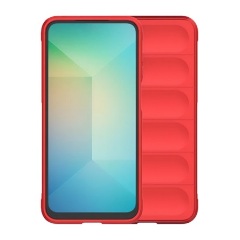 Honor 200 Lite 5G Gigapack Szilikon telefonvédő ütésállóság, 3D, PIROS