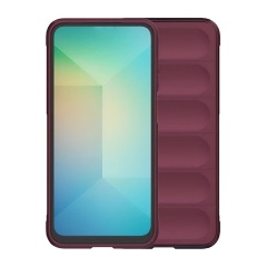 Honor 200 Lite 5G Gigapack Szilikon telefonvédő ütésállóság, 3D, BORDÓ