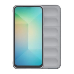 Samsung S23 Ultra Gigapack szilikon telefonvédő ütésállóság, 3D, VILÁGOSSZÜRKE