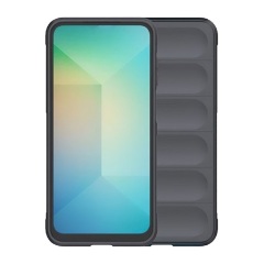 Honor 200 Lite 5G Gigapack Szilikon telefonvédő ütésállóság, 3D, SÖTÉTSZÜRKE