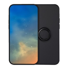 iPhone 15 Pro Gigapack szilikon telefonvédő tartógyűrű, kameravédő, FEKETE