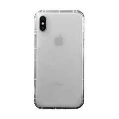 iPhone XS 5.8 Gigapack szilikon telefonvédő ütésállóság, légpárnás keret, ÁTLÁTSZÓ