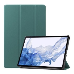 Samsung Tab S9 LTE Gigapack Tok álló, bőr hatású aktív FLIP, ceruza tartó, SÖTÉTZÖLD