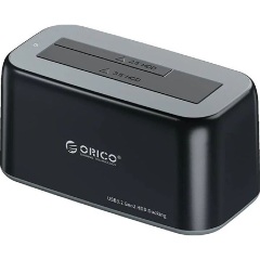 Orico 6819C3-V1-EU-BK-HW 2.5/3.5" SATA3 USB-A 3.2 Gen2×1 USB-C 3.2 Gen2×1 dokkoló fekete
