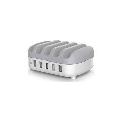 Orico DUK-5P-EU-WH 40W univerzális hálózati töltő adapter fehér