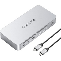 Orico TB4-SV 12-port 85W Thunderbolt 4 dokkoló szürke