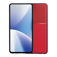 iPhone 16e GIGAPACK Szilikon telefonvédő ütésállóság, csíkos, PIROS