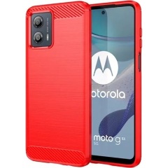 Motorola Moto G53 Gigapack szilikon telefonvédő ütésállóság, karbon minta, PIROS Motorola Moto G53 Gigapack szilikon telefonvédő ütésállóság, karbon minta, PIROS