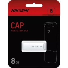 Hikvision 8GB HIKSEMI M220P Cap USB-A 2.0 pendrive BOX fehér