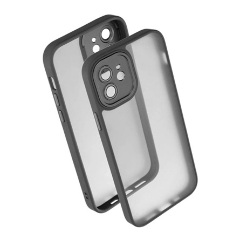 iPhone 11 Gigapack Szilikon telefonvédő ütésállóság, kameravédő, FEKETE