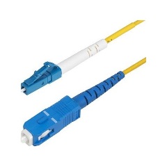 5M LC TO SC OS2 FIBER CABLE .