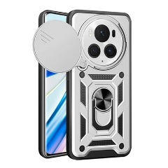 Honor Magic6 Pro 5G Gigapack Defender szilikon telefonvédő ütésállóság, kameravédő, EZÜST