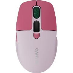 Canyon MW-26 Silent optikai Bluetooth / vezeték nélküli egér rózsaszín