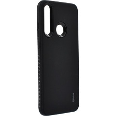 Huawei Y6p ROAR RICO ARMOR szilikon telefonvédő ütésállóság, matt, FEKETE