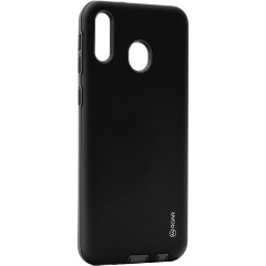 Samsung M20 ROAR RICO ARMOR szilikon telefonvédő ütésállóság, matt, FEKETE