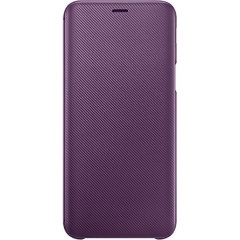 Samsung J6 (2018) SAMSUNG tok álló aktív FLIP, karbon minta, LILA