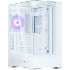 Zalman P40 Prism táp nélküli ablakos Mid Tower számítógépház fehér