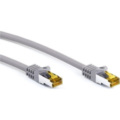 Goobay RJ45 CAT7 S/FTP -> RJ45 CAT7 S/FTP M/M adatkábel 2m szürke Goobay RJ45 CAT7 S/FTP -> RJ45 CAT7 S/FTP M/M adatkábel 2m szürke