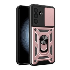 Samsung A56 5G GIGAPACK Defender szilikon telefonvédő ütésállóság, kameravédő, ROZÉARANY