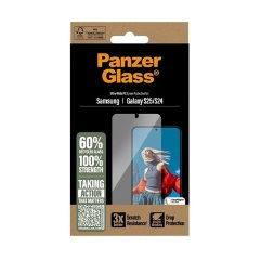 Samsung S25 PANZERGLASS képernyővédő üveg 3D, 9H, ÁTLÁTSZÓ