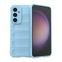 Samsung S23 FE Gigapack szilikon telefonvédő ütésállóság, 3D, VILÁGOSKÉK