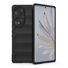 Honor 70 Gigapack szilikon telefonvédő ütésállóság, 3D, FEKETE Honor 70 Gigapack szilikon telefonvédő ütésállóság, 3D, FEKETE